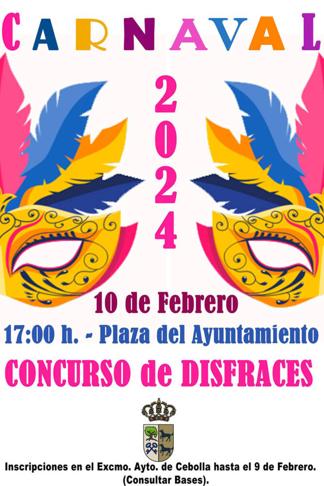 carnaval concurso de disfraces en cebolla